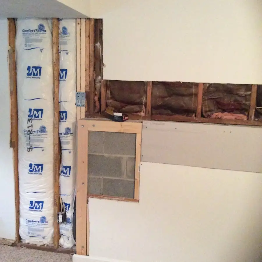 Wall insulation replacement during Odor Removal & Deodorization in Byram